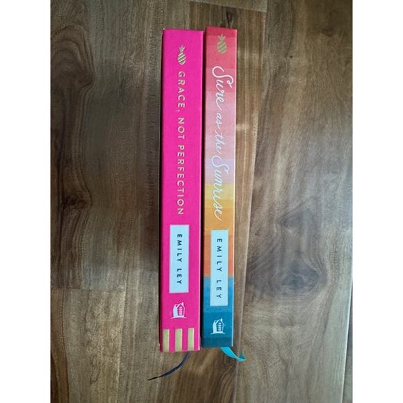 Emily Ley Sure as the Sunrise & Grace, Not Perfection Motivational Books - Picture 7 of 9
